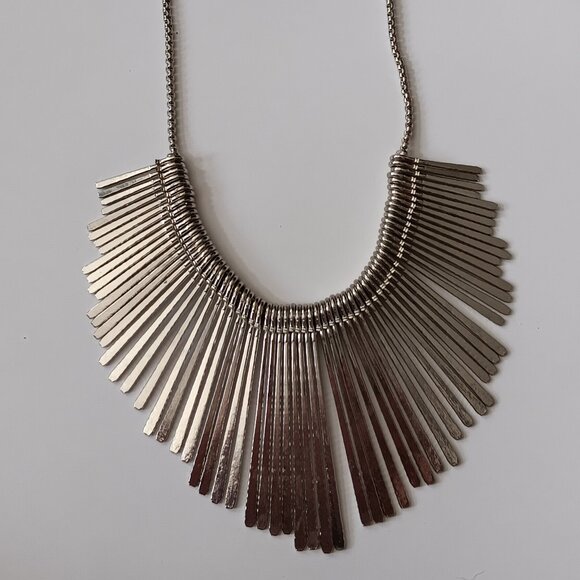 Silver Necklace and Earrings - Picture 3 of 4